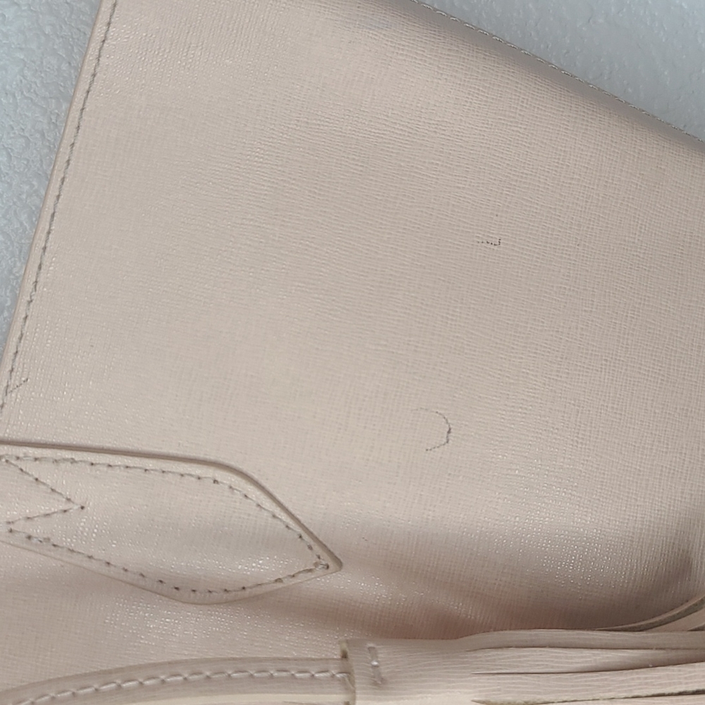 Paolina pale pink leather tote bag - Picture 4 of 12